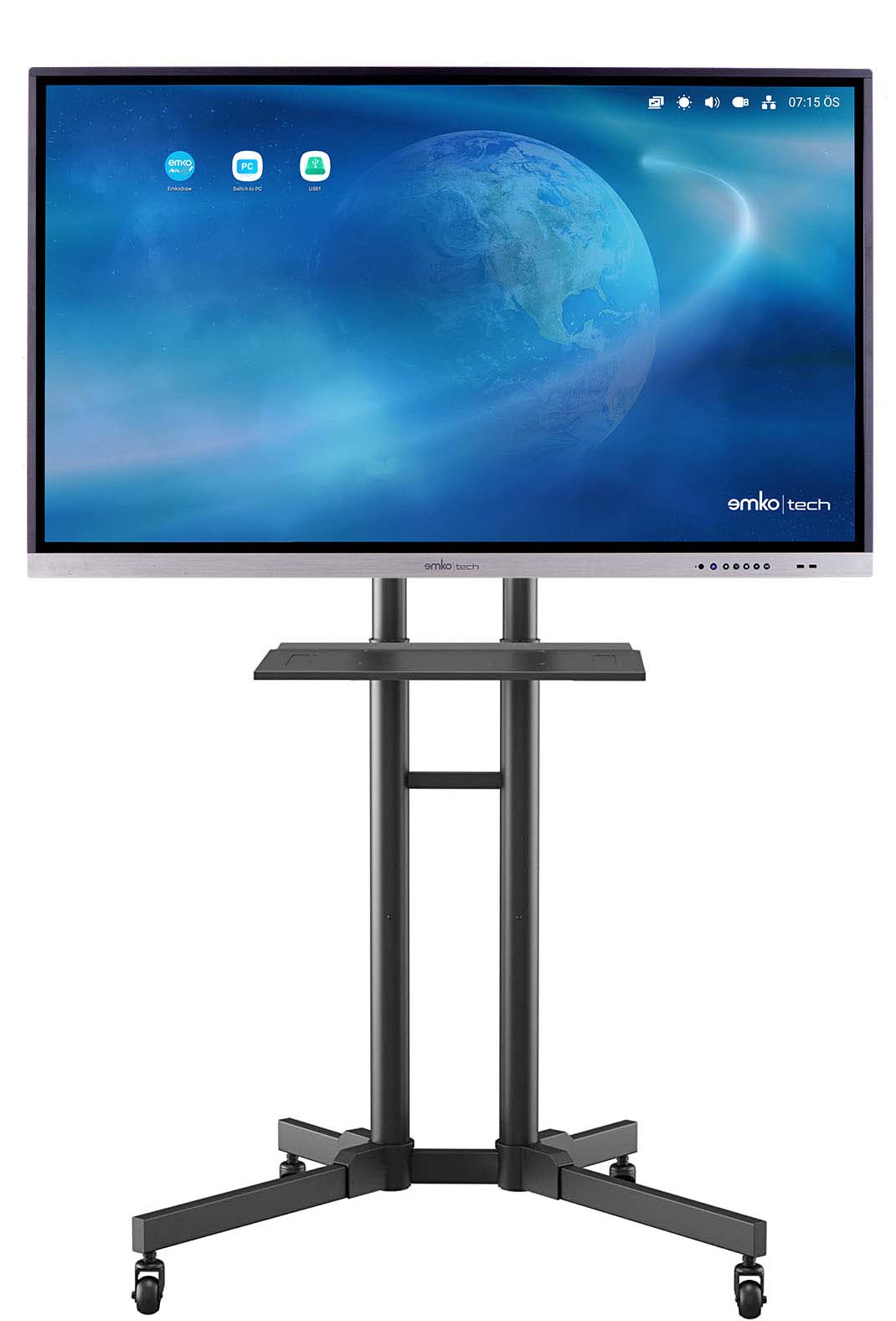 Mobile System for Emkotech Interactive Flat Panel Displays